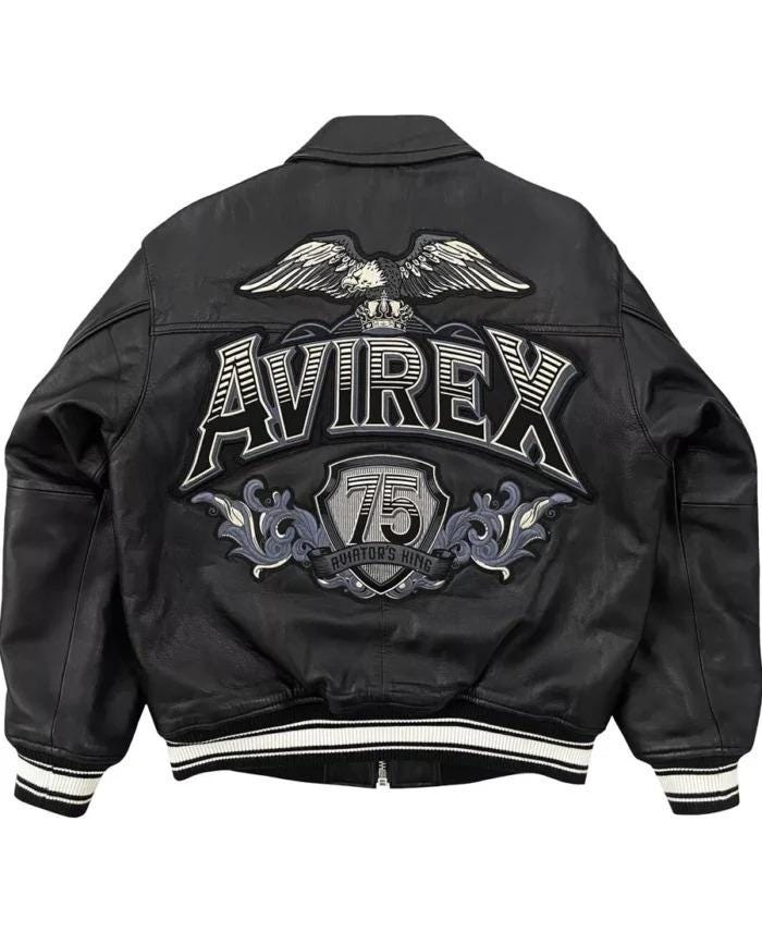 AVIREX LTD スカジャン 75th Bomb Squadron AVIREX 75th Bomb Squadron ジャケット
