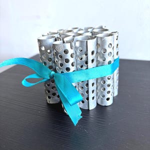 Vintage USSR haarkrulspeldenset: Retro aluminium plastic krulspelden voor haarstyling
