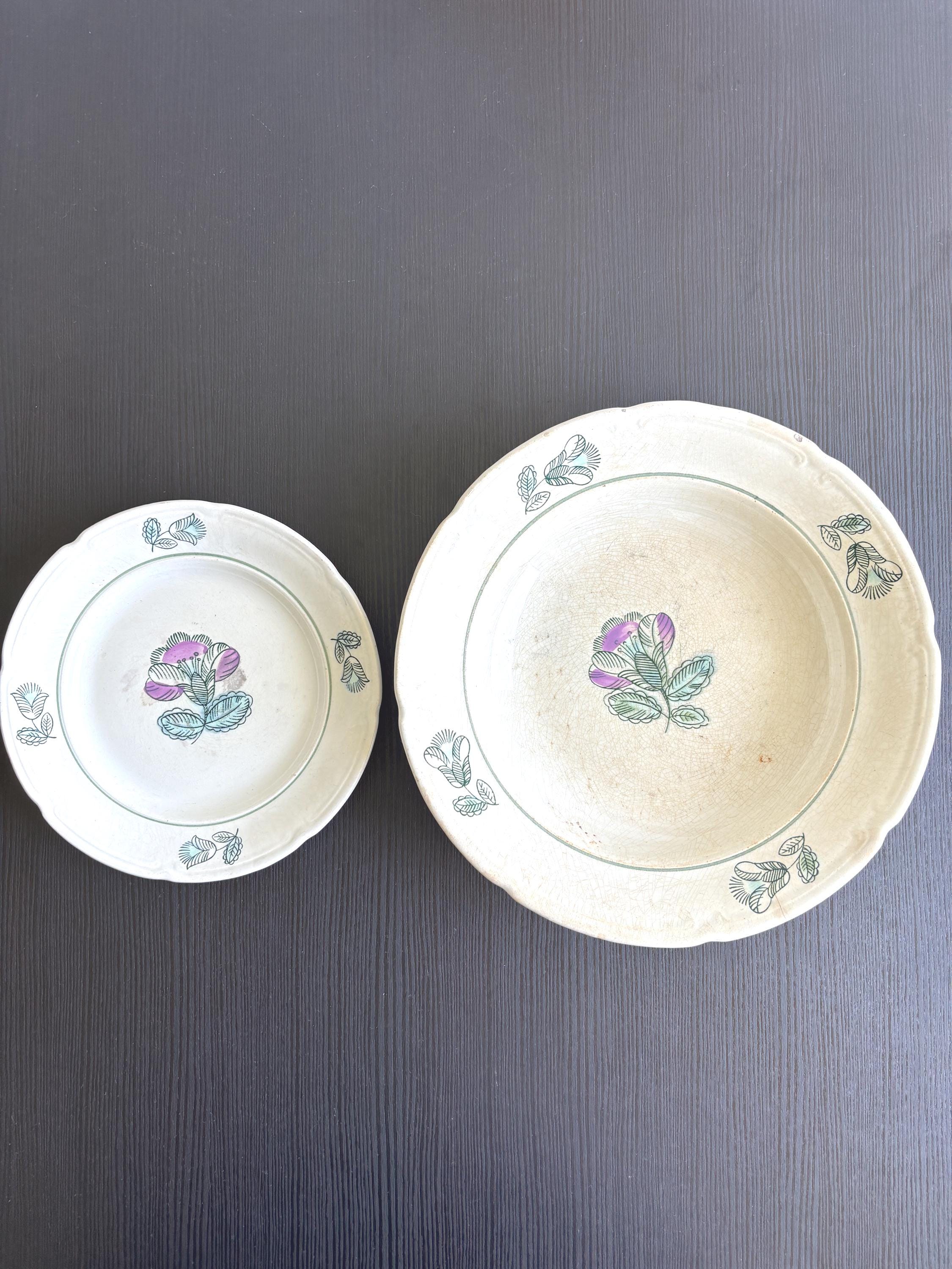 Antique bread plate - Etsy 日本