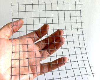 23pcs Metal Wire Mesh Sheets Set for Fabric Weaving & Crafts, Miniature Grid Screens for Model Making, Sculpting Armature, Multi-Size