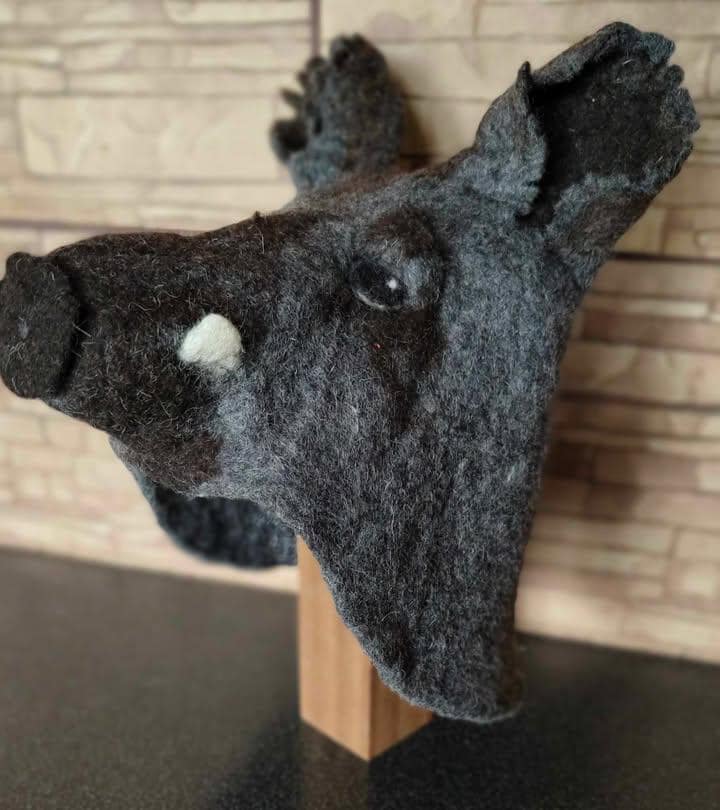 Wool Sauna Hat (boar)