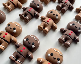 Gingerbread Man Fidget Toy - Festive - Christmas - Flexible.