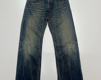 Vintage Edwin-jeans met noodlijdende taille 33"