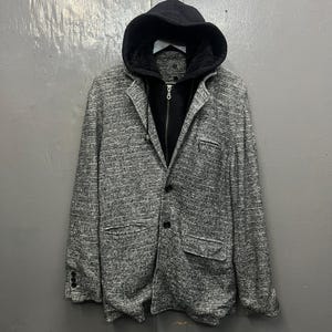 In The Attic Homme Jacket With Hoodie