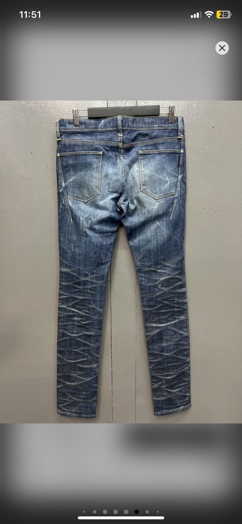 ブラックバレット バイ ニール バレットのダメージ加工ラギッド 
