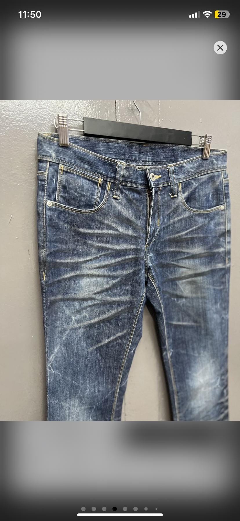 ブラックバレット バイ ニール バレットのダメージ加工ラギッド 