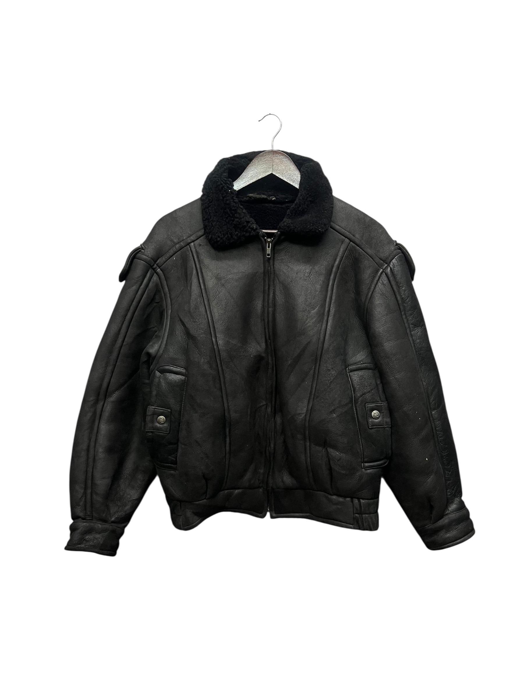 Robert Comstock ラムレザーJKT 中綿  thermolite Robert Comstock Leather Jacket - Etsy