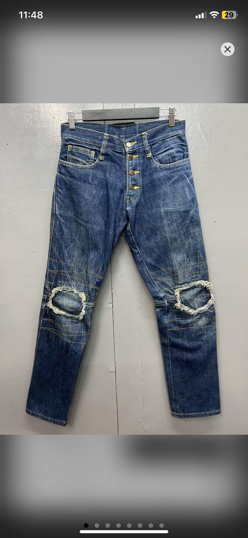 Christopher Nemeth Denim Jeans - Etsy