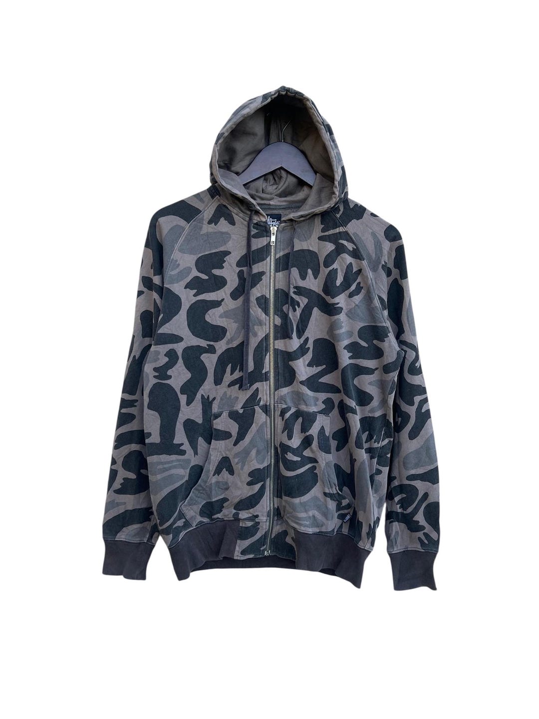 Stussy Crown Fullprint Stussy Zipper Hoodie - Etsy