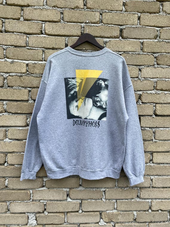 Flagstuff Delivery Hell Face Print Sweatshirt - image 2