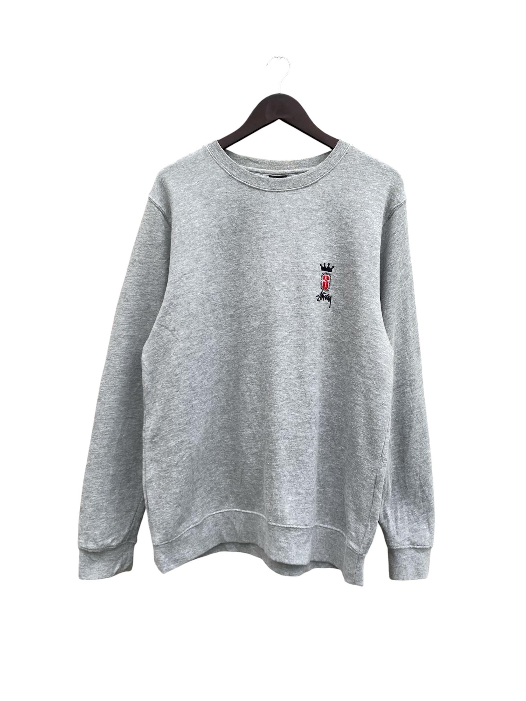 Vintage Stussy Crown Logo Sweatshirt - Etsy