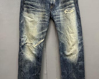 Vintage Eternal Denim Jeans Distress Waist 36”
