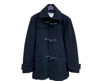 ハムネット バイ キャサリン ハムネット ウール ダッフルコート 