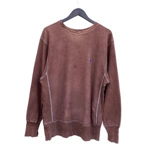 Vintage Distress Champion Reverse Weave Sweatshirt Made In USA