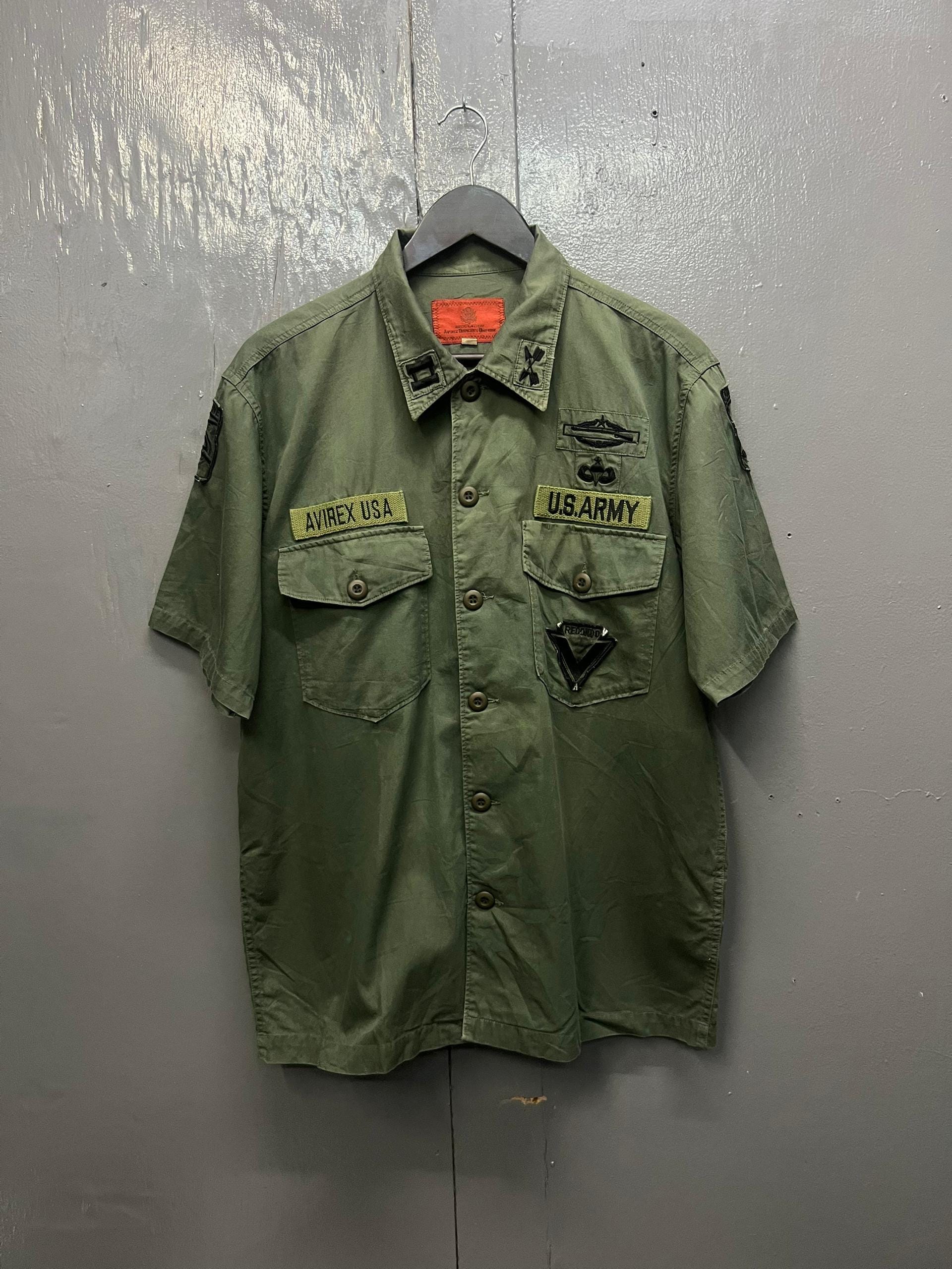 AVIREX （avirex officer's uniform) Avirex Officer - Etsy