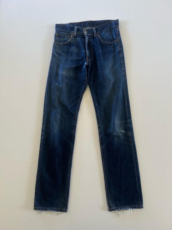 Vintage Levis Strauss Denim Jeans Distressed Waist 30”