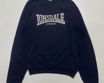 ヴィンテージ LONSDALE ロンドン スウェットシャツ - Etsy 日本