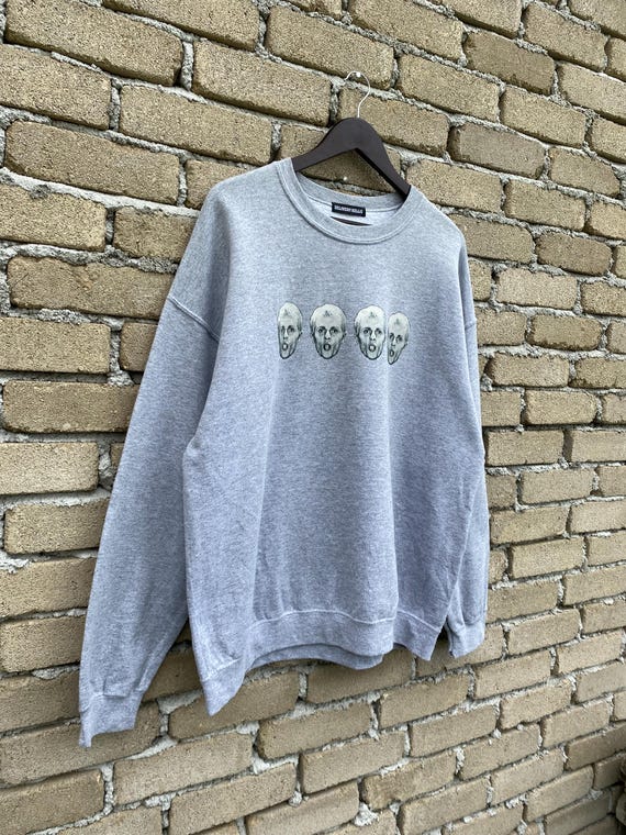 Flagstuff Delivery Hell Face Print Sweatshirt - image 6