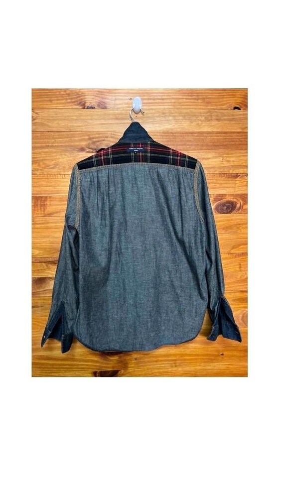 archive comme des garçon denim shirt Comme Des Garcons Homme Denim Shirt - Etsy