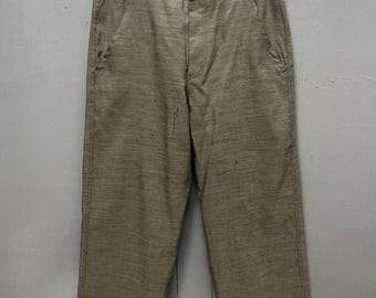 Comme des Garcons Camisa Pantalones Distress Tamaño 34"