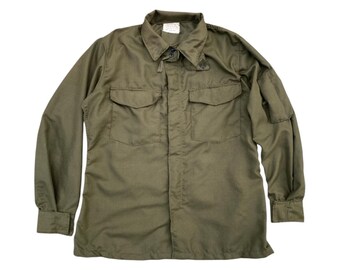 Military Army Vietnam War Era Issued “OG-106 Shirt, Hot Weather