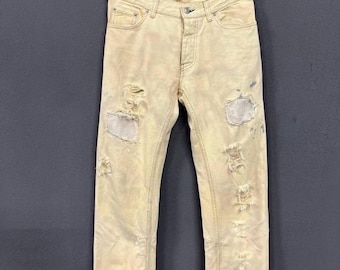 Pantalones vaqueros de pintor Helmut Lang, fabricados en Italia, talla 29”.