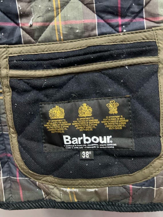 Barbour Jacket Made in England - Etsy