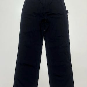 Vintage Carhartt Carpenter Pants Size 34 Colour Black
