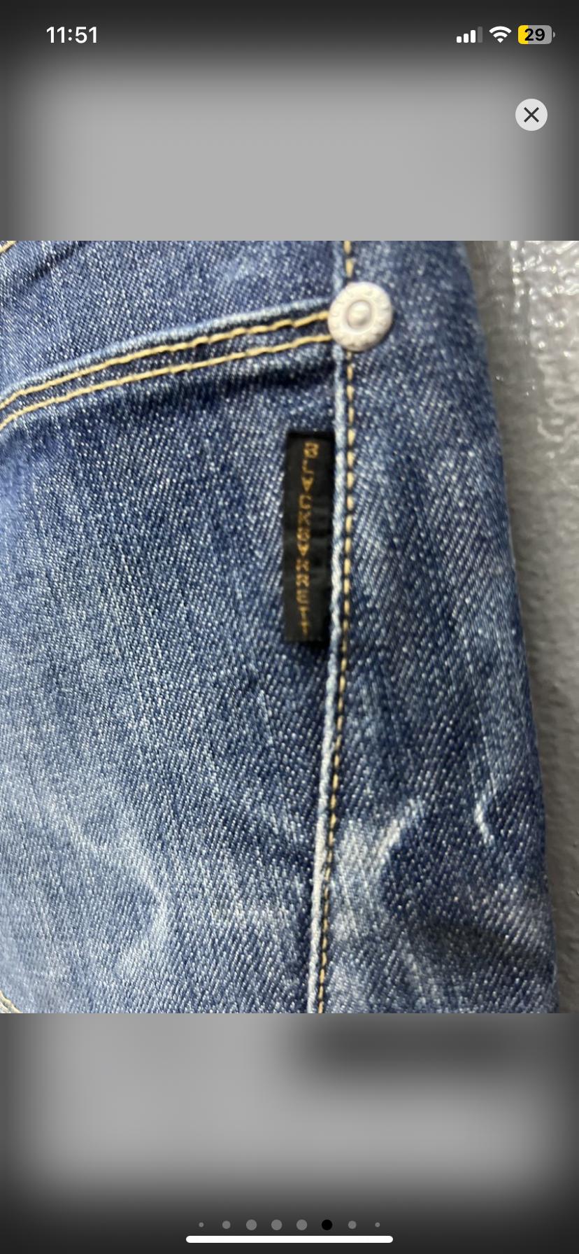 ブラックバレット バイ ニール バレットのダメージ加工ラギッド 