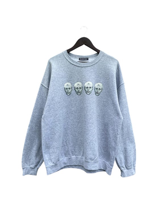 Flagstuff Delivery Hell Face Print Sweatshirt - image 1