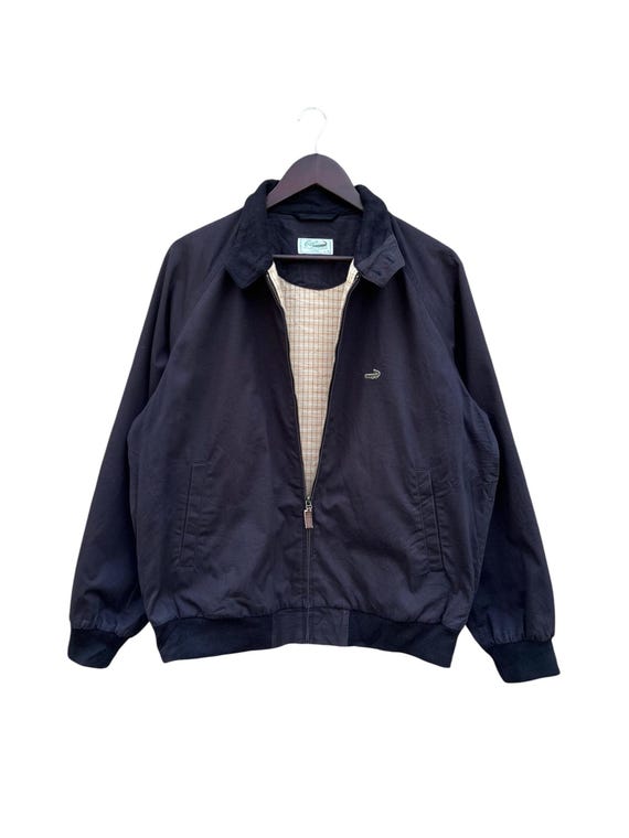 Vintage Crocodile Harrington Jacket - Etsy