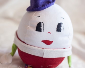 Custom Gefüllte Humpty Dumpty | Gefülltes Ei | Kuscheltier | Softie | Spielzeug | Märchen | Jill Hamor Humpty Dumpty