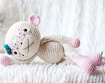 CUSTOM Crochet Stuffed Sock Monkey - Crochet Sock Monkey - Sock Monkey - Softie - Toys - Mari-Liis Lille Pattern