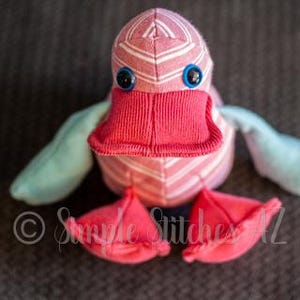 Custom Memory Duck: Stuffed Animal Keepsake