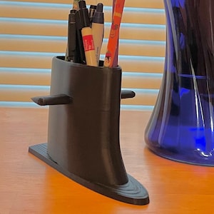 Submarine Pen Holder: Modern Navy Veteran Desk Organizer