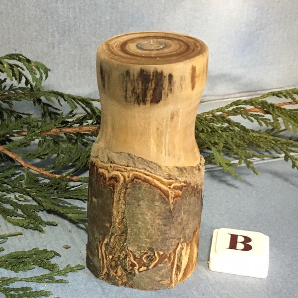 Apple Wood Hand Turned Vase