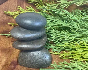 Mini Rock Cairns from Lake Superior