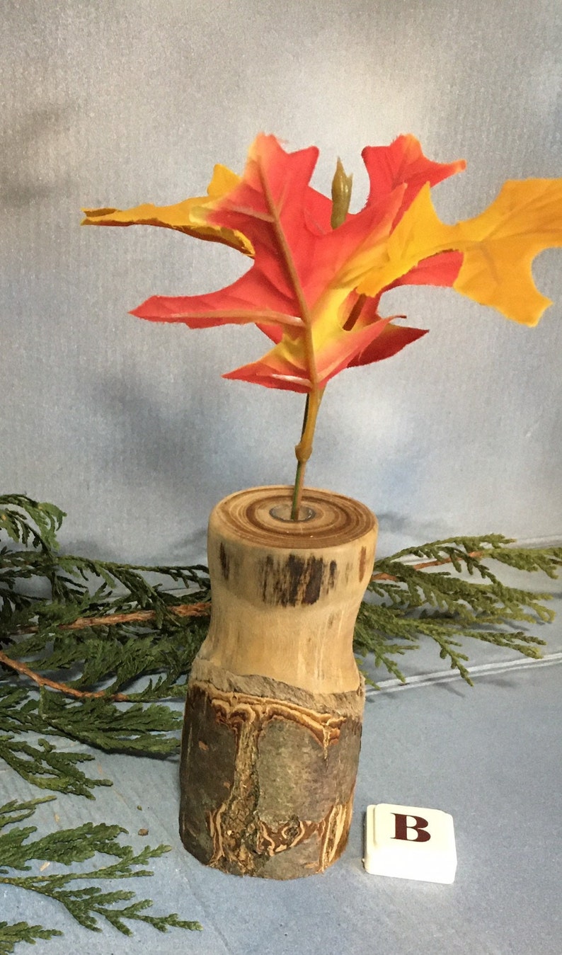 Apple Wood Hand Turned Vase image 5