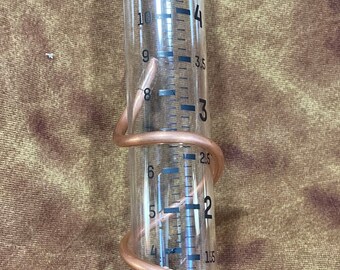 Replacement Copper Wrapped Rain Gauge Vial