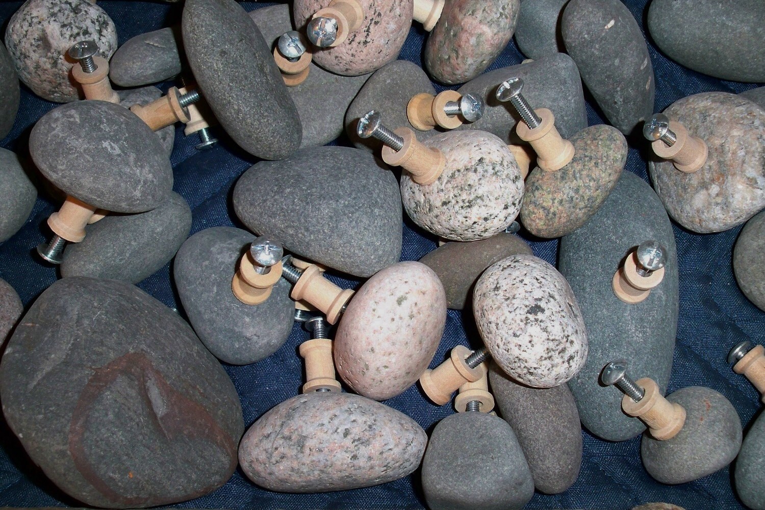 Rock Drawer Pulls from Lake Superior Etsy