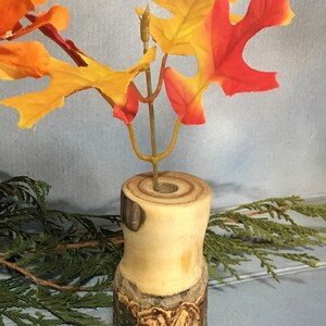 Apple Wood Hand Turned Vase image 4