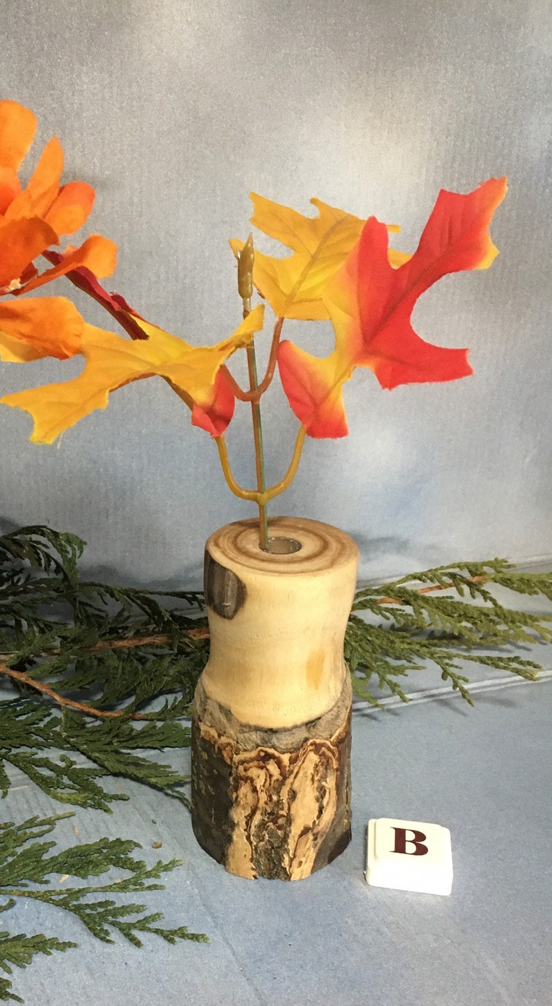 Apple Wood Hand Turned Vase image 4