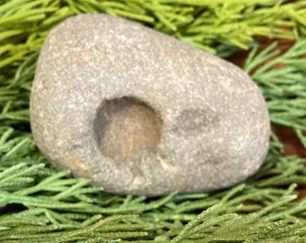 Omar Rock from Lake Superior; Natural, Rock with nature-made hole. #4