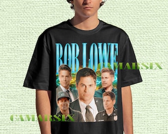 Camisa vintage de Rob Lowe, camiseta homenaje a Rob Lowe, camisetas con colores cómodos para fans de Rob Lowe, suéter retro de los 90 de Rob Lowe, merchandising de Rob Lowe, ropa de regalo