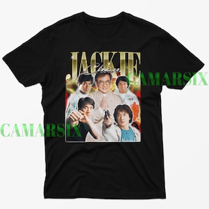 JACKIE CHAN Vintage Shirt, Jackie Chan Homage Tshirt, Jackie Chan Fan Tees, Jackie Chan Retro 90s Sweater, Actor Jackie Chan Merch Gift