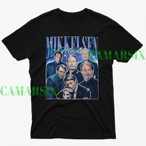 Limited Mads Mikkelsen Vintage T-Shirt - Mads Mikkelsen Tees - Gift For Women and Man - Mads Mikkelsen Homage Tshirt - Mads Mikkelsen Merch