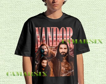 Camiseta retrô Nandor - Camiseta O Que Fazemos nas Sombras, Camiseta O Que Fazemos nas Sombras, Camiseta O Que Fazemos nas Sombras, Produtos Nandor
