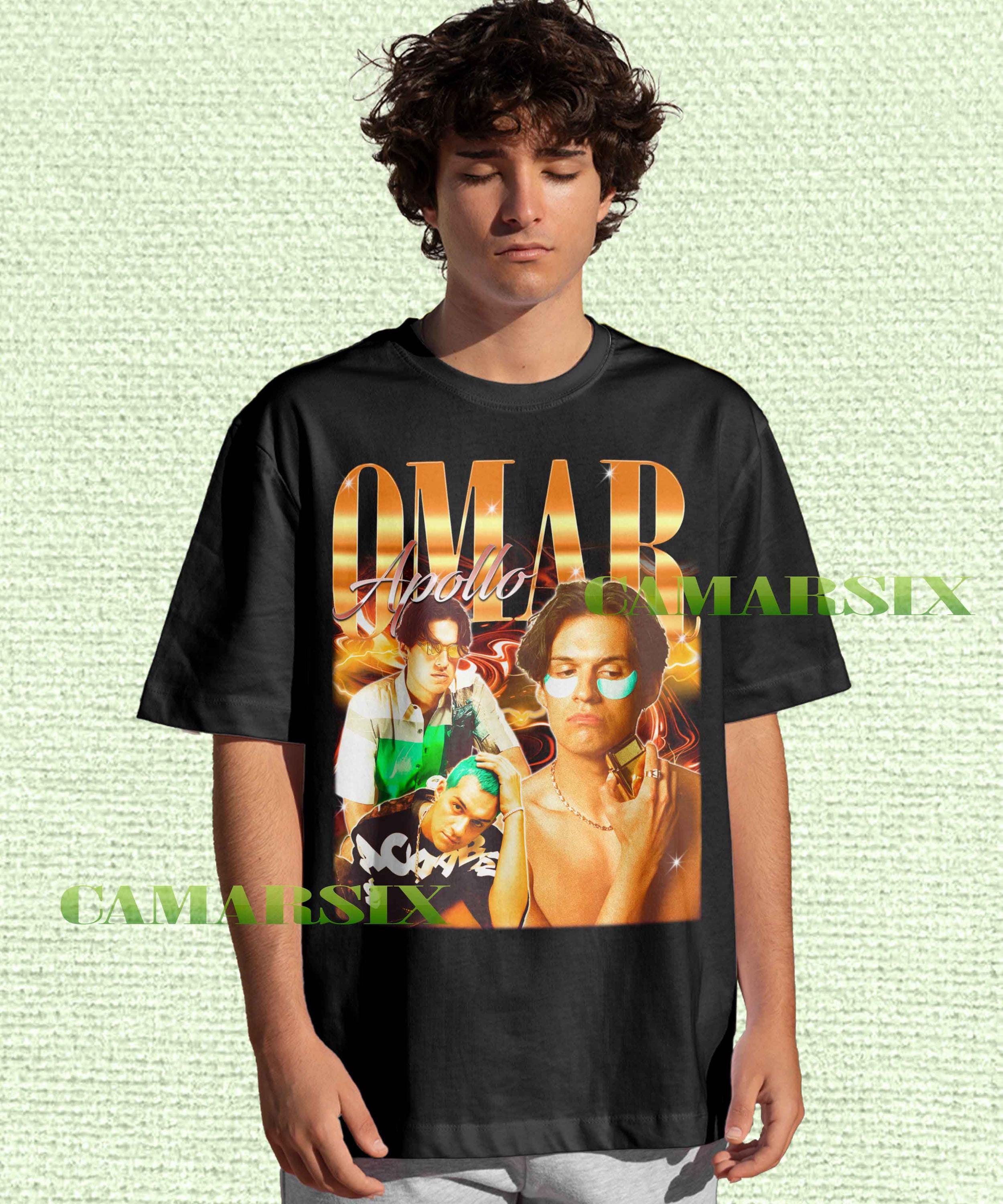 Omar Apollo Ivory Shirts - Etsy