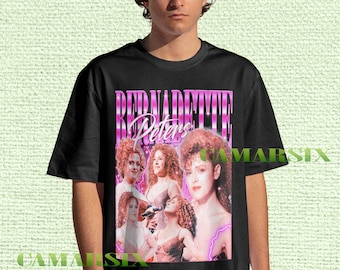 Vintage BERNADETTE PETERS Shirt, Bernadette Peters Retro Comfort Colors T-Shirt, Bernadette Peters American Actress 90s Merch Tee Fans Gift