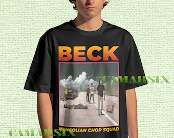 Beck Mongolian Chop Squad Anime Shirt, Vintage Manga T-Shirt, Fictional Band Graphic Tee, 90s Music, Rock and Roll, Retro Merch